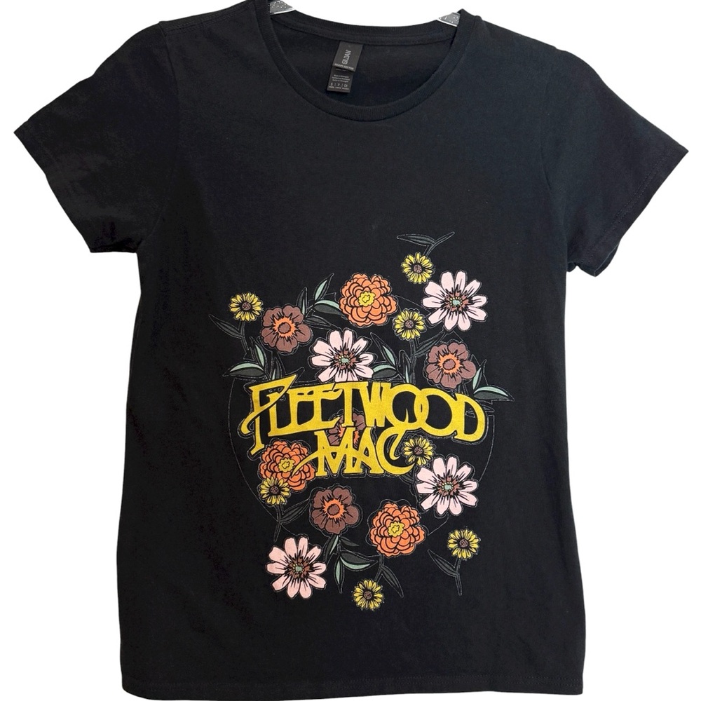 Fleetwood Mac Flowers Graphic Tee Size S